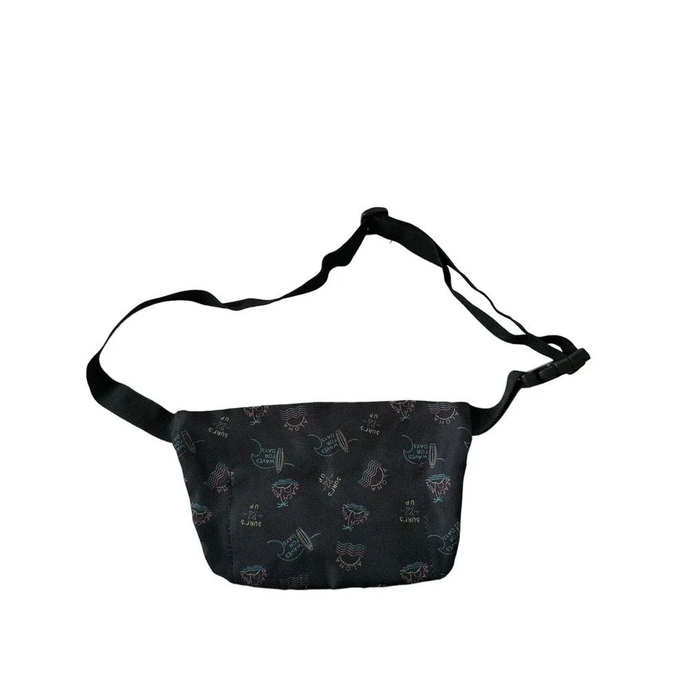 Ron Jon Surf Shop Black With Beach Print‎ Hits Waist Pack